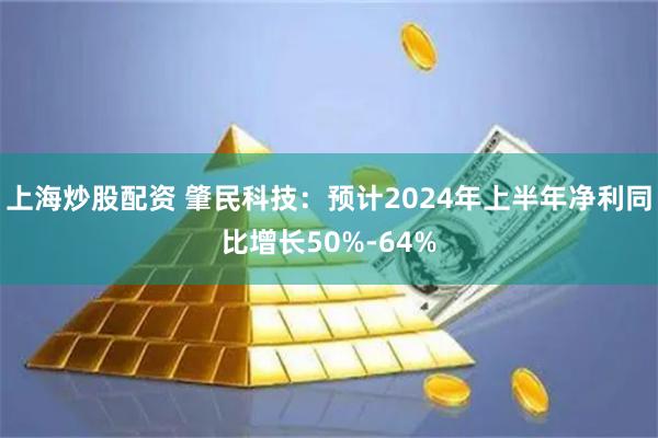 上海炒股配资 肇民科技：预计2024年上半年净利同比增长50%-64%