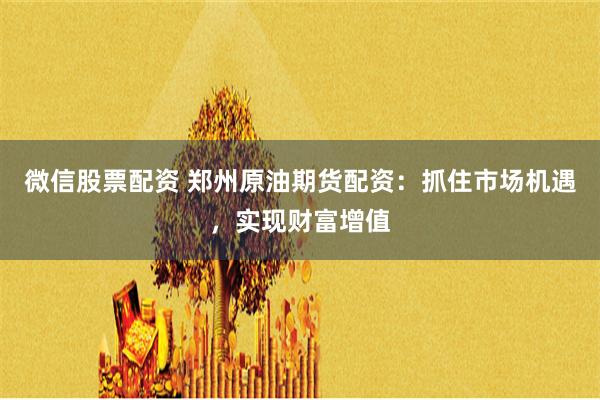微信股票配资 郑州原油期货配资：抓住市场机遇，实现财富增值